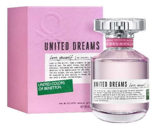 Perfume Benetton United Dreams Love Yourself 80ml Edt Dama