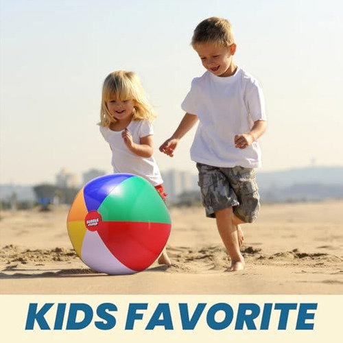 Pelotas De Playa Para Niños A Granel, Grandes, Inflables, 24