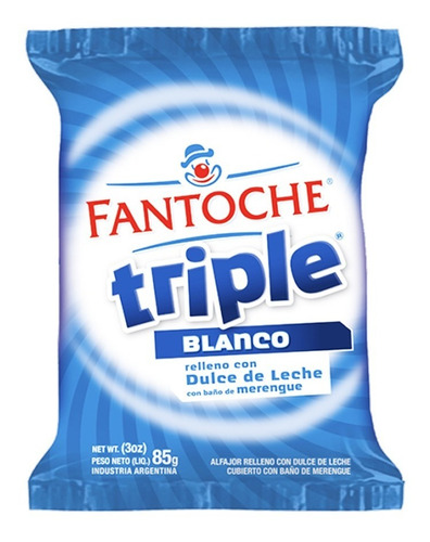 Alfajor Triple Fantoche (pack X 10u) -barata La Golosinería 