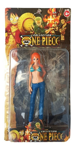 Figura Muñeco One Piece Nami Anime Chica Sexy Bikini Pirata