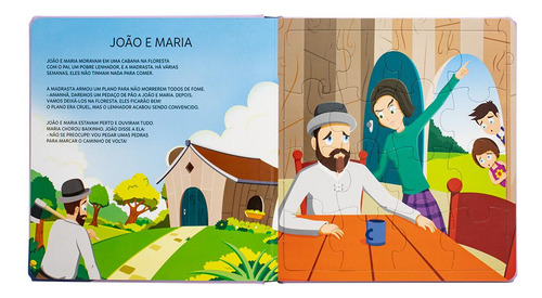 Clássicos Em Quebra-cabeças: João E Maria