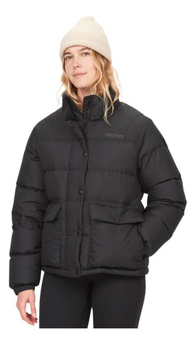 Chaqueta Mujer Marmot De Pluma Strollbridge Negro