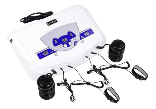 Detox Desintoxicador Iónico Profesional Dual Uso Rudo Color Blanco
