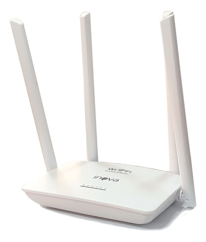 Roteador Inova 300 Mbps Branco Rou 6011 Wifi 4 Ant 110/220v