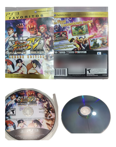 Super Street Fighter 4 Playstation 3 Medio Uso