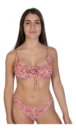 Bikini Roxy Beach Classics By Trip Mujer Moda Coral