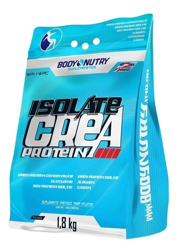 Whey Isolate Protein Isolado Crea 1,8kg - Melhor Proteína