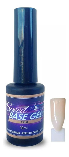 Speed Gel Base 10ml - Piubella Unhas Gel Cor ROZOVIY