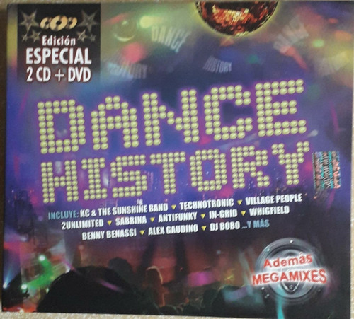 Dance History- Technotronic( Cd Doble+ Dvd Nuevo Importado )