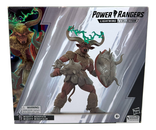 Power Rangers Mighty Minotaur Hasbro Redcobra Toys (Usado)