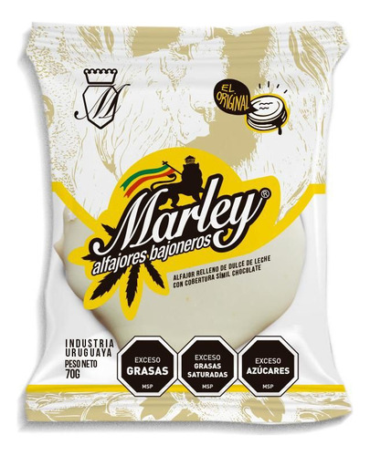 Pack X 12 Alfajores Marley Universo Binario