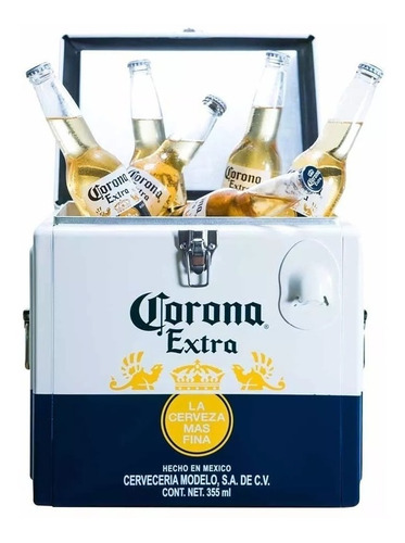Heladera Conservadora Corona Portatil 15 Lts Cerveza