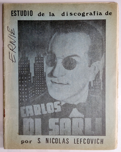 Lefcovich. La Discografía De Carlos Di Sarli. Tango