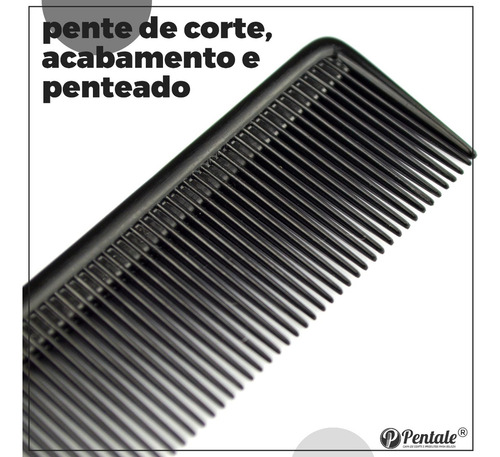 Pente De Corte Profissional Barbeiro / Cabeleireiro Kit C/ 2