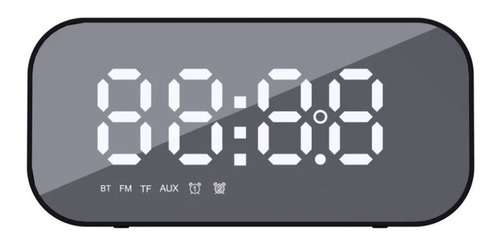 Relógio Despertador Digital Com Caixa De Som Bluetooth Tedge