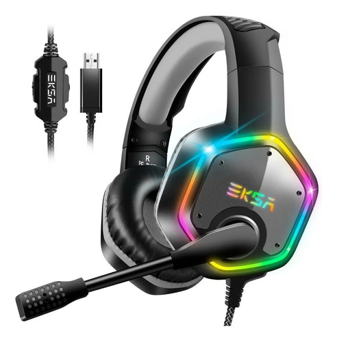 Audifono Gamer Eksa E1000 Para Ps4/ps5/pc/mac