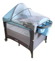 Comprar Cuna Corral Colecho Infanti Ariel Tela Brilla Color Azul