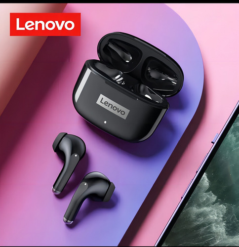 Audífonos in-ear gamer inalámbricos Lenovo TWS Thinkplus LP40 Pro LP40 Pro negro