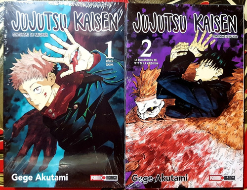 Jujutsu Kaisen - Tomo 01 Y 02 - Panini Manga