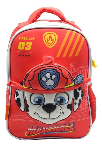 Mochila Paw Patrol Espalda 12 Pulgadas Pw120