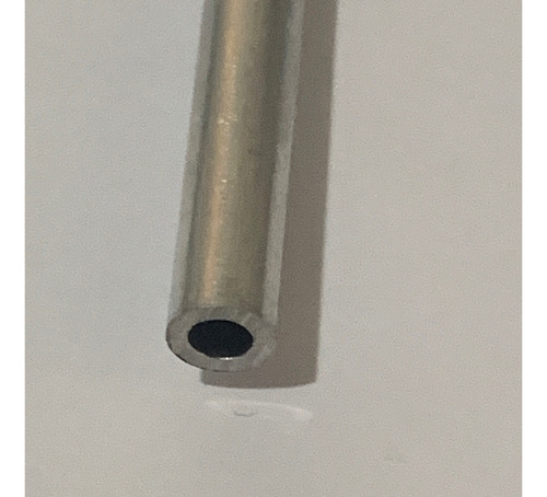 Tubo Redondo De Aluminio Hueco 3x5 Mm 200 Mm Largo 6061-t6