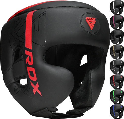 Casco Para Artes Marciales Rdx Rojo Talle Xl Adulto