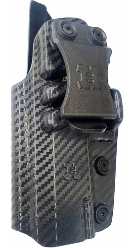  Pistolera Interna Carbono Kydex B.tpr9 Compact Zurda 