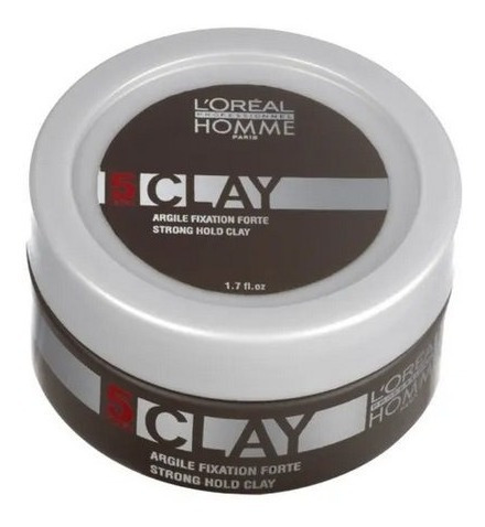 Loreal Homme Clay Force 5 - Pasta Modeladora 50ml