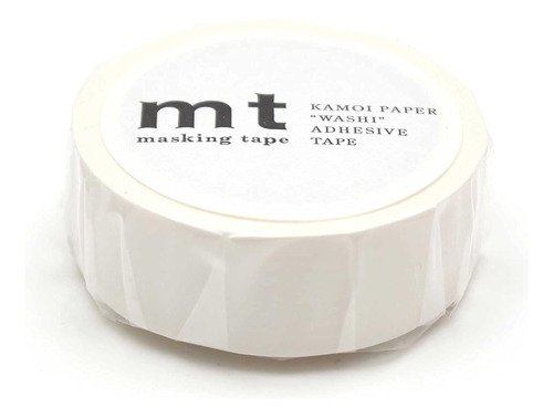 Cinta De Papel De Arroz Mt Solids Washi, 3/5  X 33', Bl...