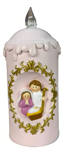 Vela Con Forma De Belén K Night Light, Navidad, Pesebre De L