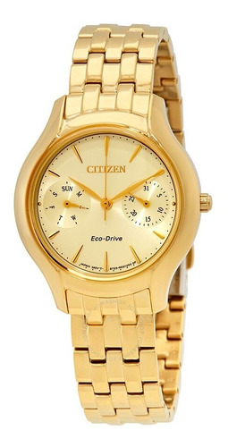 Reloj Citizen 60954 Fd4012-51p Mujer Dorado Silhouette