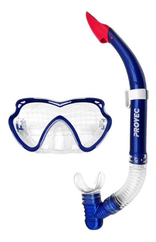 Set Snorkel Mascara Adulto Antiparras Valvula Buceo 