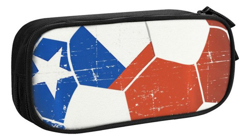 Estuches Para Lápices Con Diseño De Bandera De Fútbol De Chi