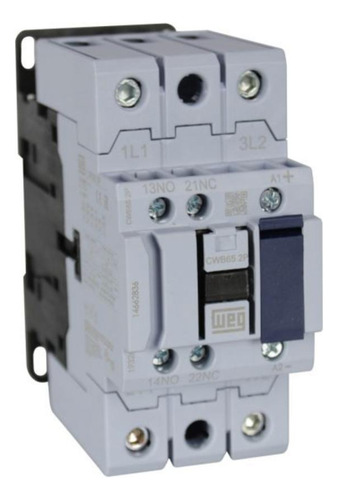 Contator Bipolar Weg Cwb65 24vdc 65a Cwb65-11-20c23 24