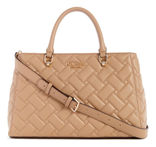 Bolso Guess Guess Alanna Novia Satchel, Beige