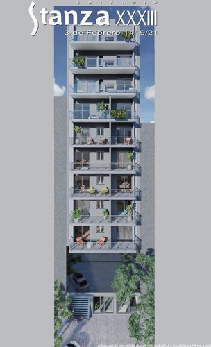 Imagen 3 de 5 de Venta Departamento Semipiso 1 Dormitorio Al Frente Doble Balcón - Centro Rosario