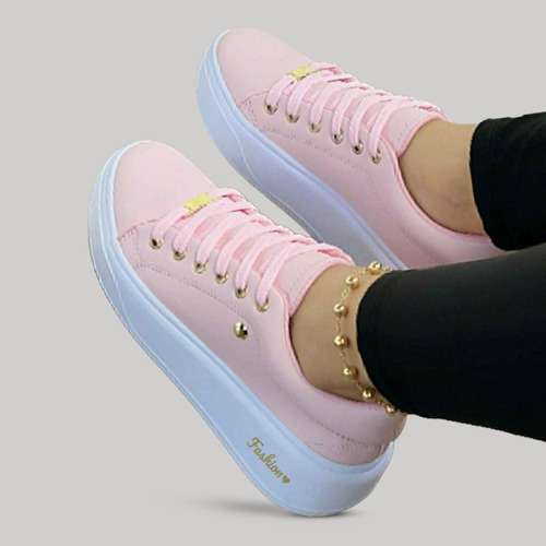 Tenis Para Mujer Hermoso Diseño Juvenil Super Comodos