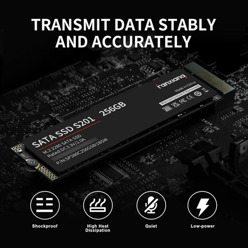 Unidad De Estado Sólido S201 De 1tb M.2 2280 Sata Iii Ve