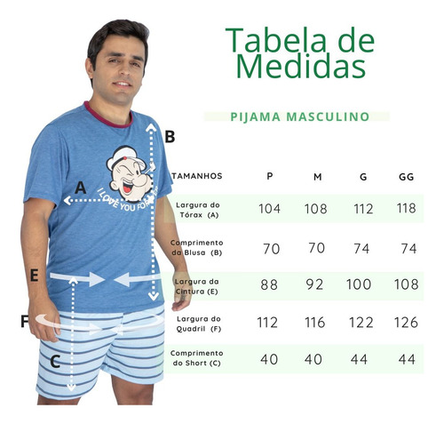 Kit 11 Pijama Familia Feminino Masculino Curto Verão