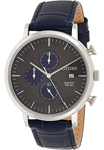 Citizen An3610-04h - Reloj De Cuarzo Japonés Para Hombre,