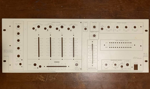 Mixer Rane Placa Frontal Mp24 (Usado)