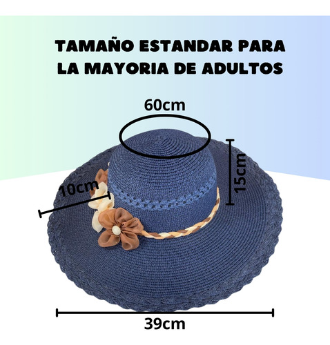 Sombreros De Playa Para Mujer De Protección Solar Ala Gruesa