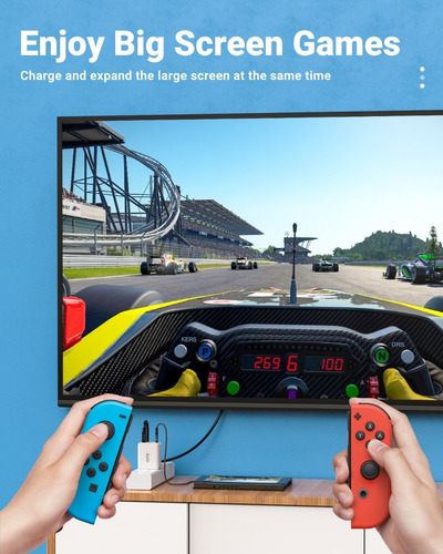 Imagen 6 de 7 de Juego De Cargador Rápido Acefast Gan Hub De 65 W, 3 Puertos