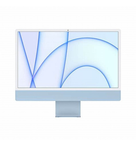 Imagen 1 de 1 de Apple iMac 24 4,5k 8c8g 8gb 512gb Blue Mgpl3le/a