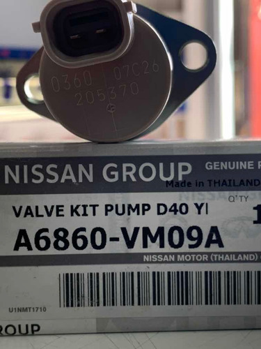 Valvula Reguladora Comb Nissan Terrano Navara Original