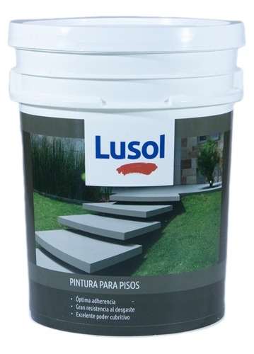 Lusol Pintura Para Pisos Alta Resistencia X 20 Lt Prestigio