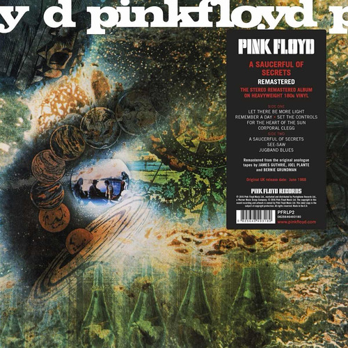 Vinilo Pink Floyd A Saucerful Of Secrets Lp Importado