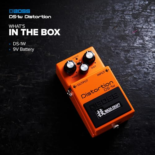 Pedal De Distorsión Boss Ds-1w Waza Craft