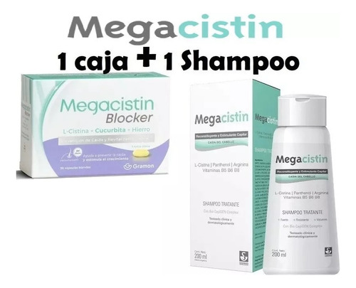 Megacistin Blocker Dht Edicion 2022+ 1 Shampoo Promo