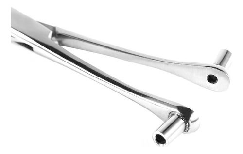 Pinça TCJ-chen Septum, pinça com agulhas 14g. Cor Prata